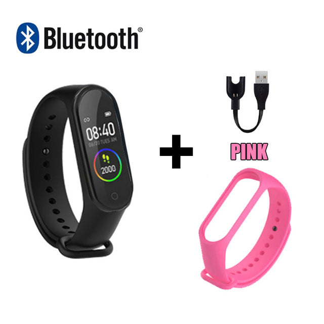 M4 Smart Sport  Band Wristband Watch Fitness Activity Tracker Pedometer Heart Rate Monitoring Tracker Blood Pressure Wrist Watch