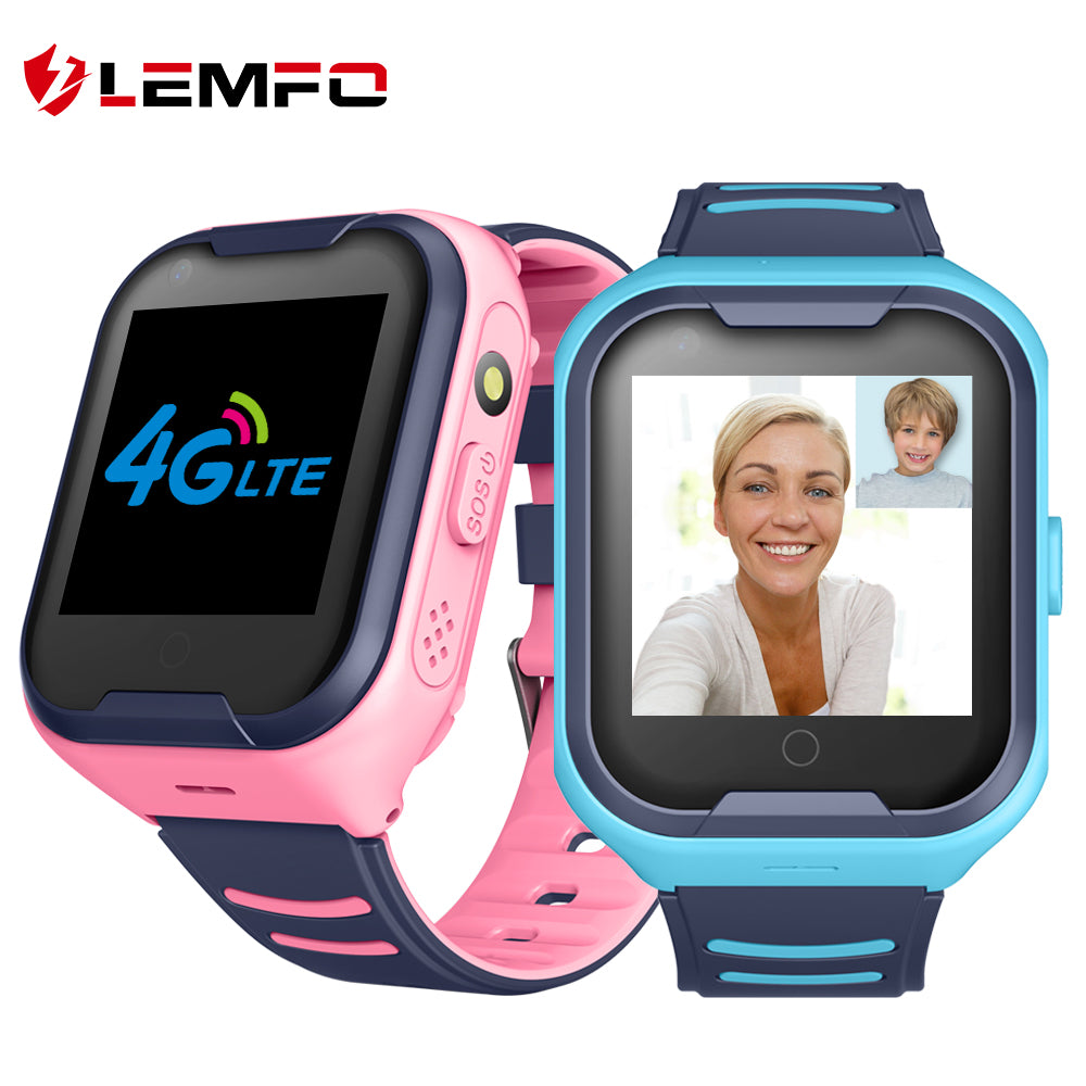 LEMFO G4H 4G Kids Smart Watch GPS Wifi Ip67 Waterproof 650Mah Big Battery 1.4 Inch Display Camera Take Video Smartwatch Kids
