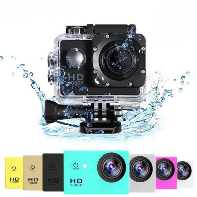 2.0 Inch Full HD 1080P Waterproof Camera Camcorder Car Motorcyce Sports DV Go Car Cam Pro Camcorder With Cam Accessories