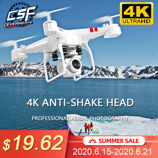 2020 New Drone 4k camera HD Wifi transmission fpv drone air pressure fixed height four-axis aircraft rc helicopter with camera