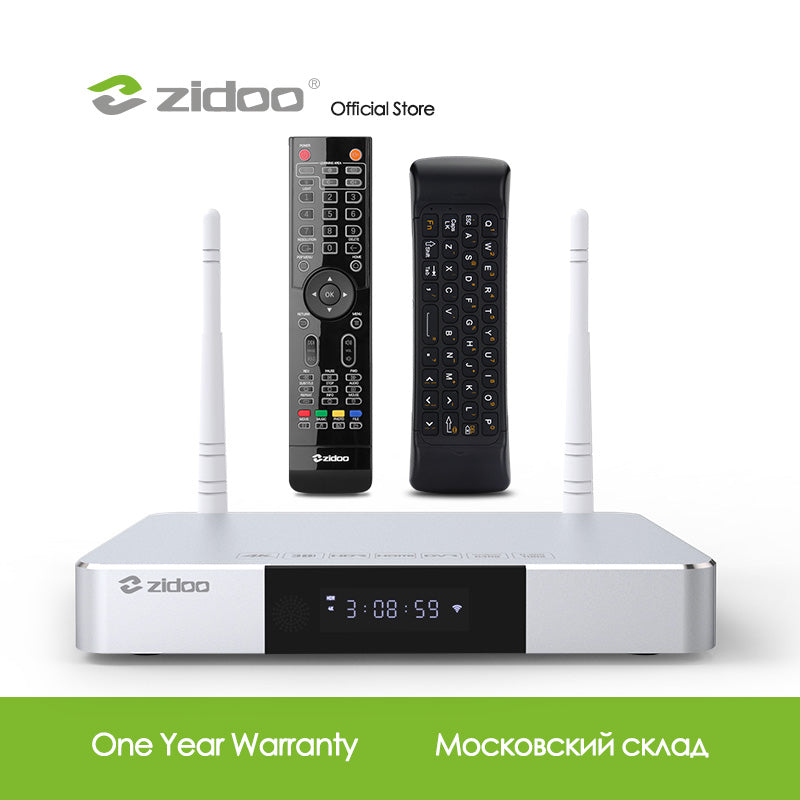 Zidoo Z9S Media Player 4K Smart TV Box Android 7.1 NAS System 2GB DDR 16GB eMMC Set Top Box HDR Android Top Box HDR 10Bit TVbox