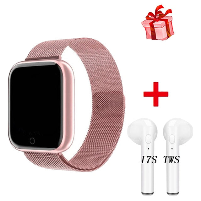 New I5 Women Waterproof Smart Watch P70 P68 Bluetooth Smartwatch For Apple IPhone Xiaomi Heart Rate Monitor Fitness Tracker D20