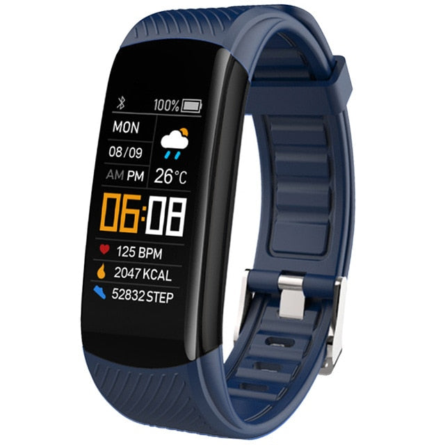 Fitness Bracelet Ip67 Waterproof Sport Fitness Tracker Blood Pressure Heart Rate Pedometer Smart Band Watch For Android IOS