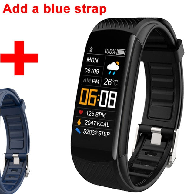 Fitness Bracelet Ip67 Waterproof Sport Fitness Tracker Blood Pressure Heart Rate Pedometer Smart Band Watch For Android IOS