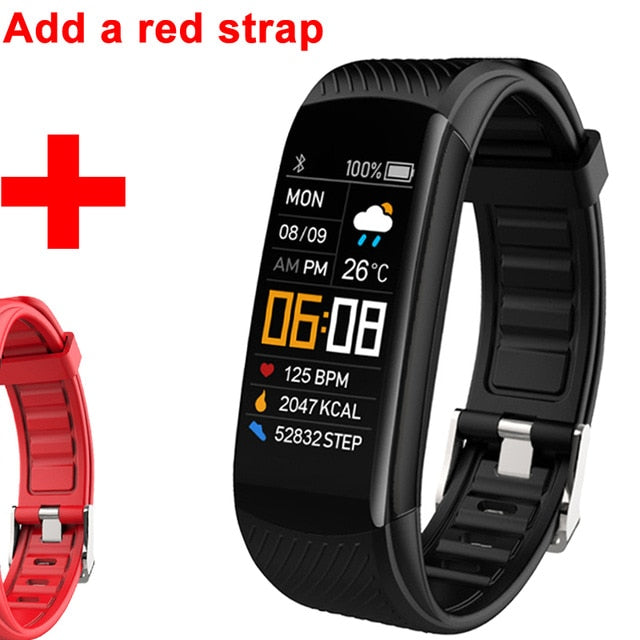 Fitness Bracelet Ip67 Waterproof Sport Fitness Tracker Blood Pressure Heart Rate Pedometer Smart Band Watch For Android IOS