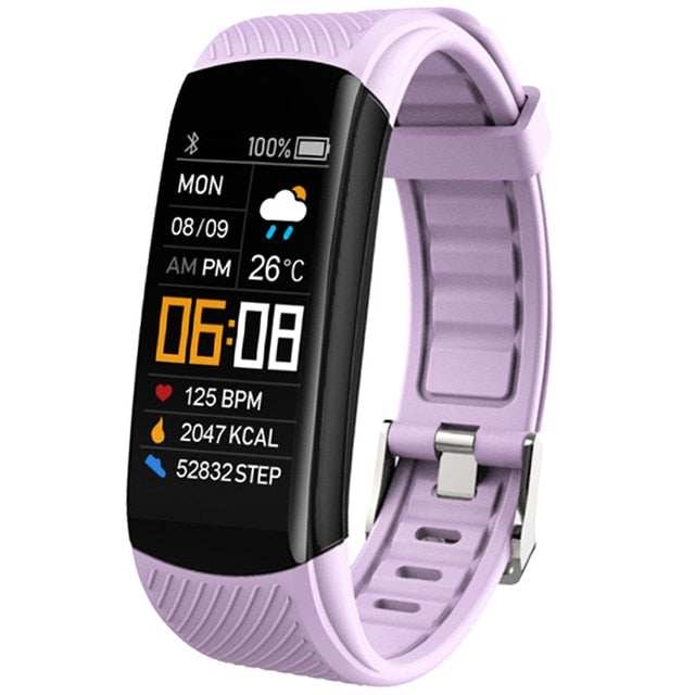 Sport Fitness Bracelet Waterproof  Fitness Tracker Blood Pressure Heart Rate Monitor Smart Band Watch For Android IOS Phone