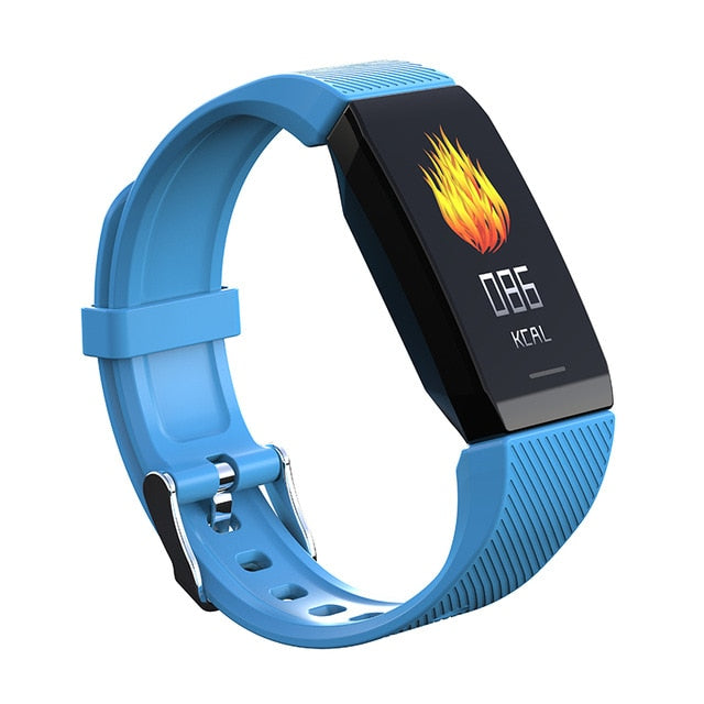 1.14 Smart Band Weather Display Blood Pressure Heart Rate Monitor Fitness Tracker Smart Watch Bracelet Waterproof Men Women Kids