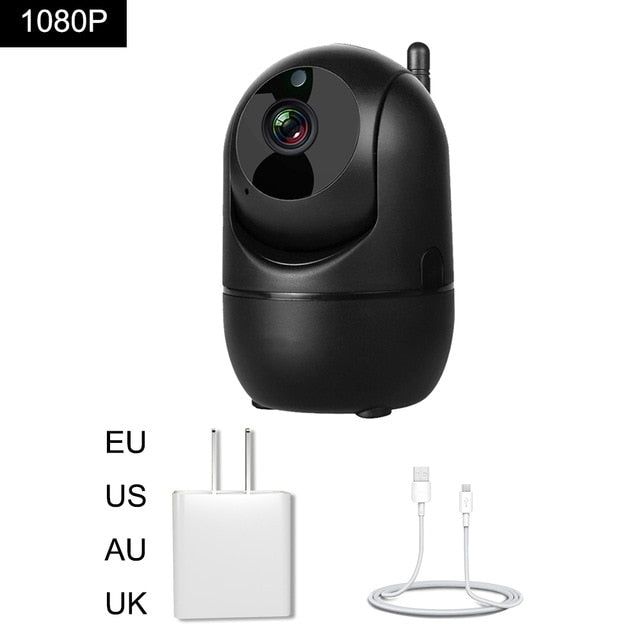 WiFi Baby Monitor With Camera 1080P HD Video Baby Sleeping Nanny Cam Two Way Audio Night Vision Home Security Babyphone Camera