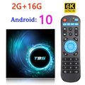 2020 Latest T95 Smart Tv Box Android 10 6k 2.4g & 5g Wifi Bluetooth 5.0 4g 16g 32gb 64gb 4k Quad Core Set-Top Box Media Player