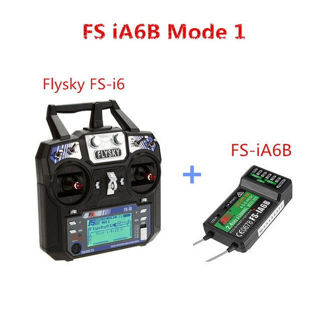 Flysky FS-i6 FS I6 2.4G 6CH AFHDS RC Transmitter With iA6B X6B A8S R6B iA6 Receiver Radio Remote Controller for RC FPV Drone