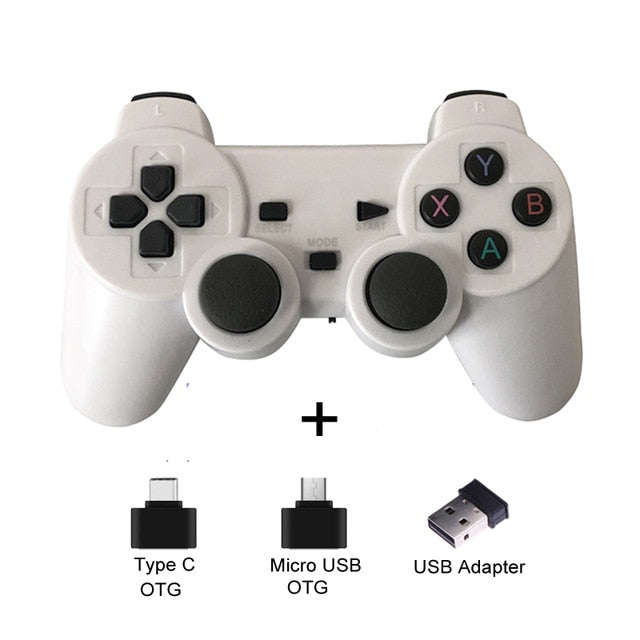 Wireless Gamepad For Android Phone/PC/PS3/TV Box Joystick 2.4G Joypad USB PC Game Controller For Xiaomi Smart Phone Accessories