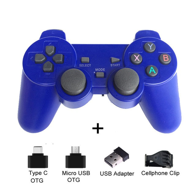 Wireless Gamepad For Android Phone/PC/PS3/TV Box Joystick 2.4G Joypad USB PC Game Controller For Xiaomi Smart Phone Accessories