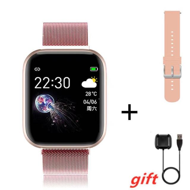 I5 Sport Smartwatch Women Men Heart Rate Blood Pressure Fitness Tracker Kids Smart Clock For Android IOS Smart Watch PK IWO P80