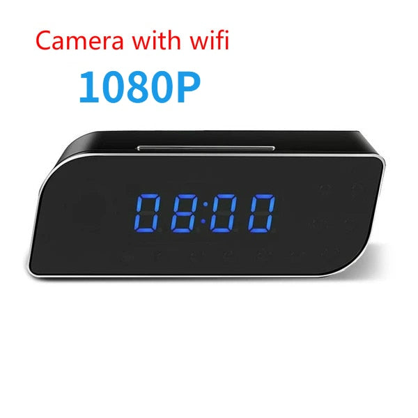 4K 1080P HD Clock Camera Wireless WIFI Camera Micro Cam IR Night View Alarm Camcorder Digital Watch Video Mini DVR Small Cam