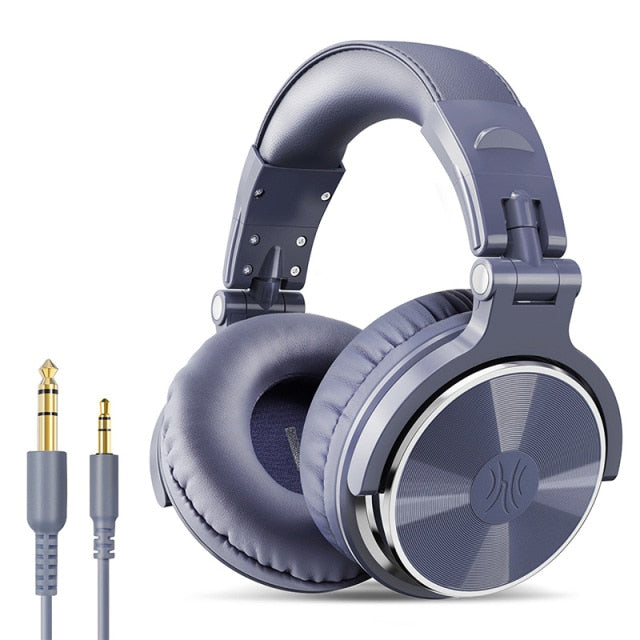 Oneodio Wired Professional Studio Pro DJ Headphones With Microphone Over Ear HiFi Monitor Music Headset Earphone For Phone PC