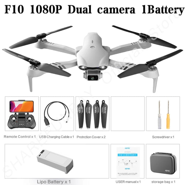 2021 New Drone 4K HD Dual Camera With GPS 5G WIFI Wide Angle FPV Real-Time Transmission Rc Distance 2km Professional Drones Toys