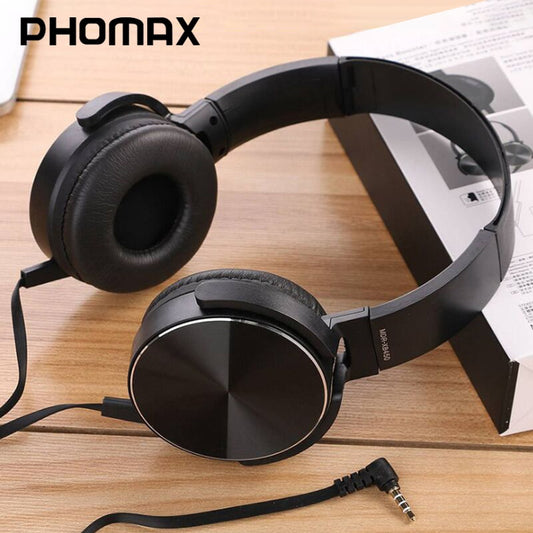 PHOMAX Gaming Headset Shack The Sound Quality Wired Earphones with Microphone 3.5mm audio cable for iPad Tablet Smart phones