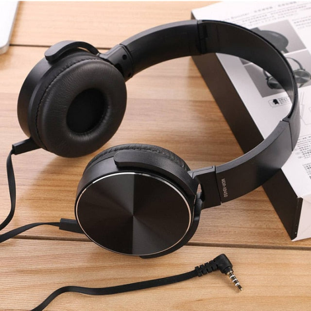 PHOMAX Gaming Headset Shack The Sound Quality Wired Earphones with Microphone 3.5mm audio cable for iPad Tablet Smart phones