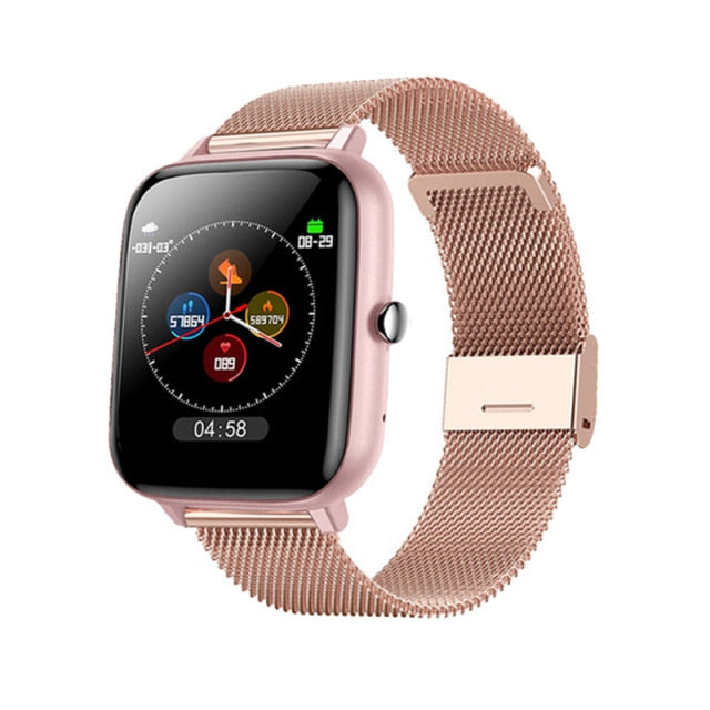 2021 Smart Watch Men Women Heart Rate Fitness Tracker Bracelet Watch Bluetooth Call Waterproof Sport Smartwatch For Android IOS