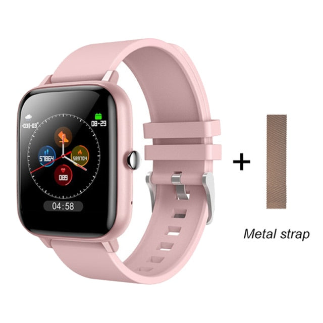 2021 Smart Watch Men Women Heart Rate Fitness Tracker Bracelet Watch Bluetooth Call Waterproof Sport Smartwatch For Android IOS