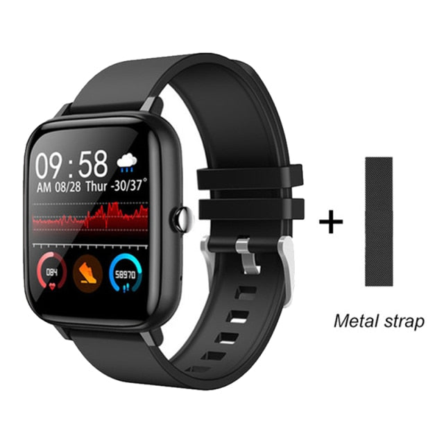 2021 Smart Watch Men Women Heart Rate Fitness Tracker Bracelet Watch Bluetooth Call Waterproof Sport Smartwatch For Android IOS