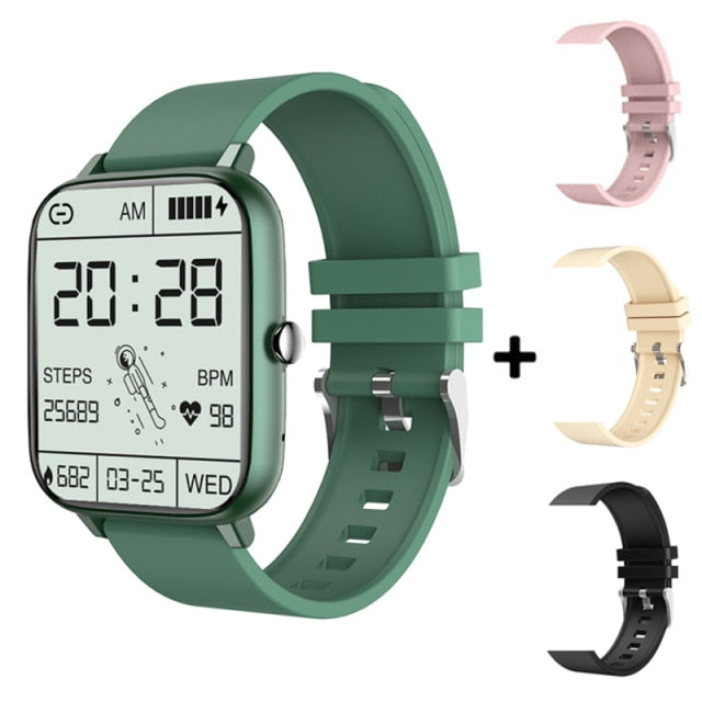 2021 Smart Watch Men Women Heart Rate Fitness Tracker Bracelet Watch Bluetooth Call Waterproof Sport Smartwatch For Android IOS