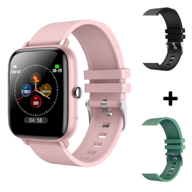 2021 Smart Watch Men Women Heart Rate Fitness Tracker Bracelet Watch Bluetooth Call Waterproof Sport Smartwatch For Android IOS