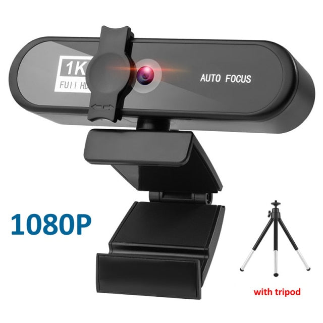 2K 4K Webcam Sailvde Conferentie Pc Webcam With Gift Tripod Autofocus Usb Web Camera Laptop Mini Camera 1080P with Microphone