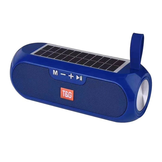 YABA Portable Column Speaker Wireless Bluetooth-compatible Stereo Music Box Solar Power Bank Boombox waterproof USB AUX FM radio