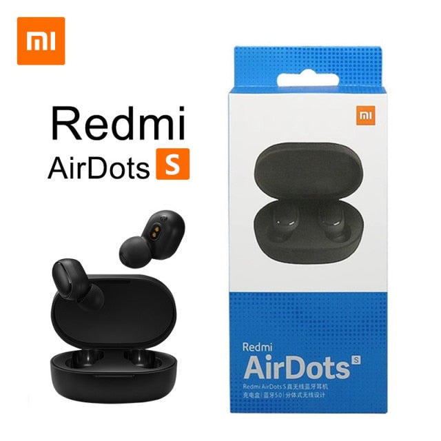 New Xiaomi Redmi AirDots 2 Wireless Bluetooth Redmi Airdots S MI Ture Wireless Earbuds In-Ear Stereo Bass Xiaomi Airdots 3 Pro