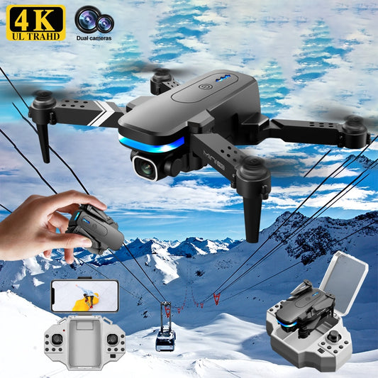 2021 New KY910 Mini Drone 4k Hd Camera profesional Rc Drones Wifi Fpv Toy Outdoor Rc Quadcopter Fixed height Drones Boy For Toys