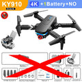 2021 New KY910 Mini Drone 4k Hd Camera profesional Rc Drones Wifi Fpv Toy Outdoor Rc Quadcopter Fixed height Drones Boy For Toys