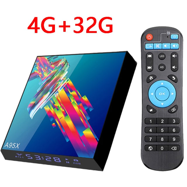 A95X R3 Plus Smart Tv Box Android 10 6k 2G 16G 4G 32G 64G  2.4G & 5G WIFI Support BT Youtube Quad Core Mini Media Player
