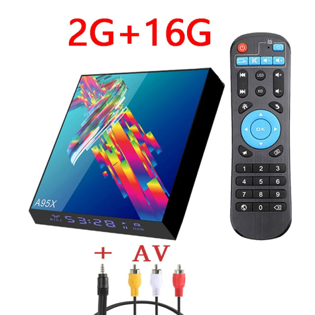 A95X R3 Plus Smart Tv Box Android 10 6k 2G 16G 4G 32G 64G  2.4G & 5G WIFI Support BT Youtube Quad Core Mini Media Player