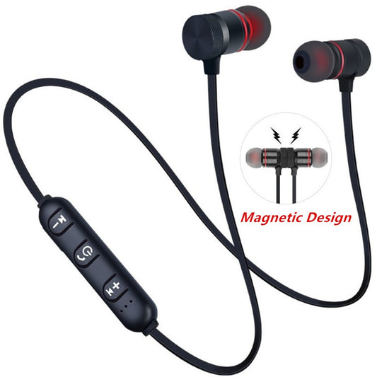 Bluetooth Earphone 4.1 Wireless Headset Stereo Headphones Sports Magnetic Earphones for Xiaomi 7 8 9 Redmi Note 7 8 K30 K20 Pro