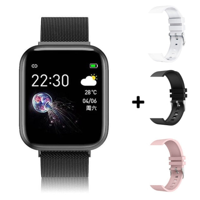 I5 Sport Smartwatch Women Men Heart Rate Blood Pressure Fitness Tracker Kids Smart Clock For Android IOS Smart Watch PK IWO P80