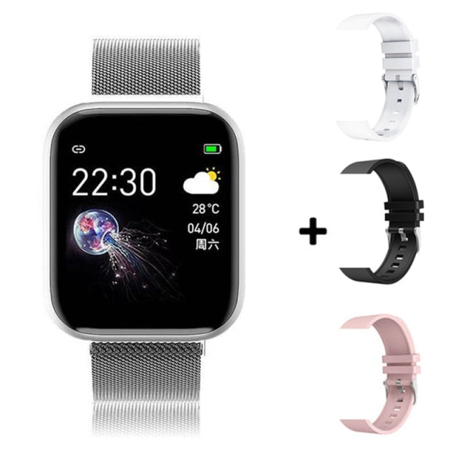 I5 Sport Smartwatch Women Men Heart Rate Blood Pressure Fitness Tracker Kids Smart Clock For Android IOS Smart Watch PK IWO P80