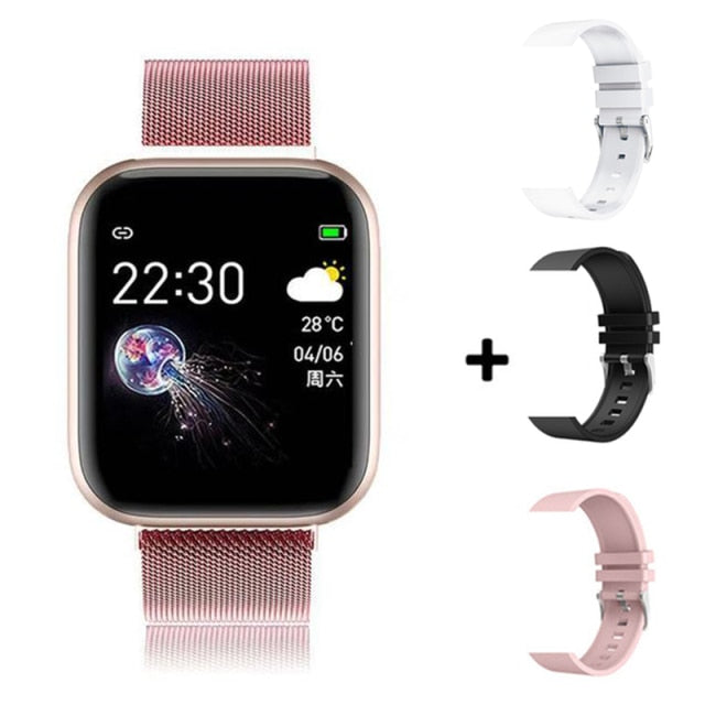I5 Sport Smartwatch Women Men Heart Rate Blood Pressure Fitness Tracker Kids Smart Clock For Android IOS Smart Watch PK IWO P80