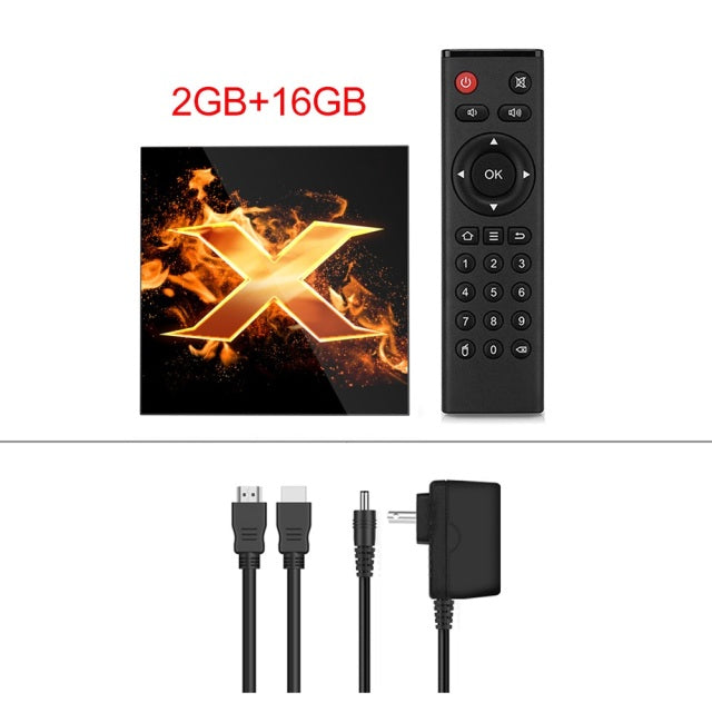 VONTAR X1 Smart tv box android 10 4g 64gb 4K 1080p 2.4G&5G Wifi BT Google Voice Assistant Youtube Player TVBOX Set Top Box