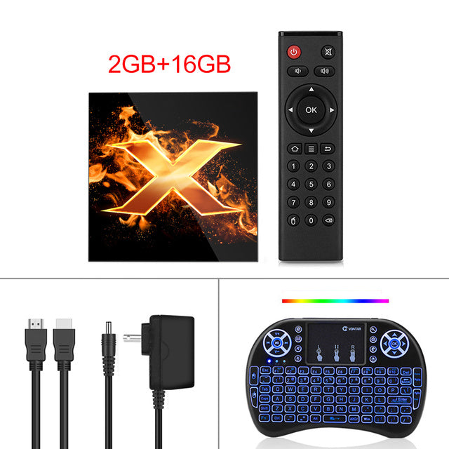 VONTAR X1 Smart tv box android 10 4g 64gb 4K 1080p 2.4G&5G Wifi BT Google Voice Assistant Youtube Player TVBOX Set Top Box