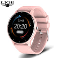 LIGE 2022 Fashion Smart Watch Men Fitness Bracelet Heart Rate Blood Pressure Monitoring Sports Tracker Smartwatch Gift for Women