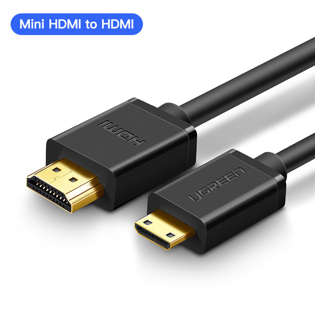 Ugreen Micro HDMI 4K/60Hz 3D Effect Micro Mini HDMI to HDMI Cable Male to Male For GoPro Sony Projector 1m 1.5m 2m 3m Mini HDMI