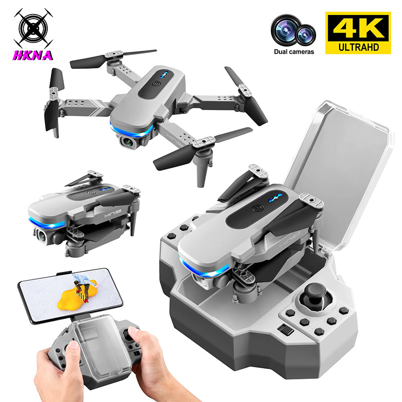 New KY910 Mini Drone 4K Professional HD Dual Camera 2.4G Wifi FPV Foldable RC Quadcopter Aerial Photography Aircraft