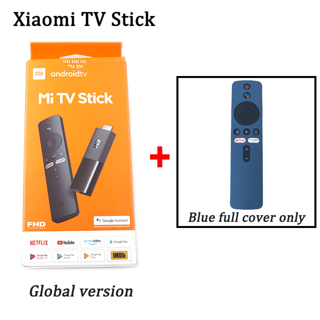 Xiaomi Mi TV Stick Global Version Android TV FHD HDR Quad Core HDMI-compatible 1GB+8GB Bluetooth Wifi Netflix Google Assistant