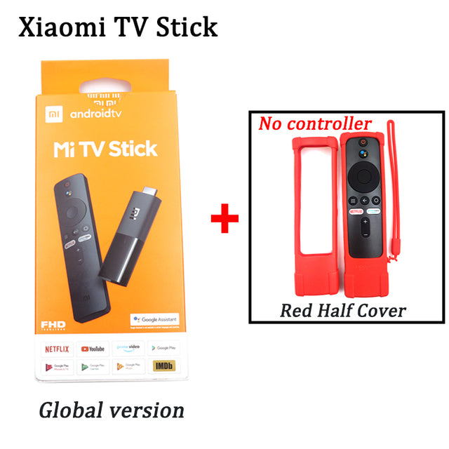 Xiaomi Mi TV Stick Global Version Android TV FHD HDR Quad Core HDMI-compatible 1GB+8GB Bluetooth Wifi Netflix Google Assistant