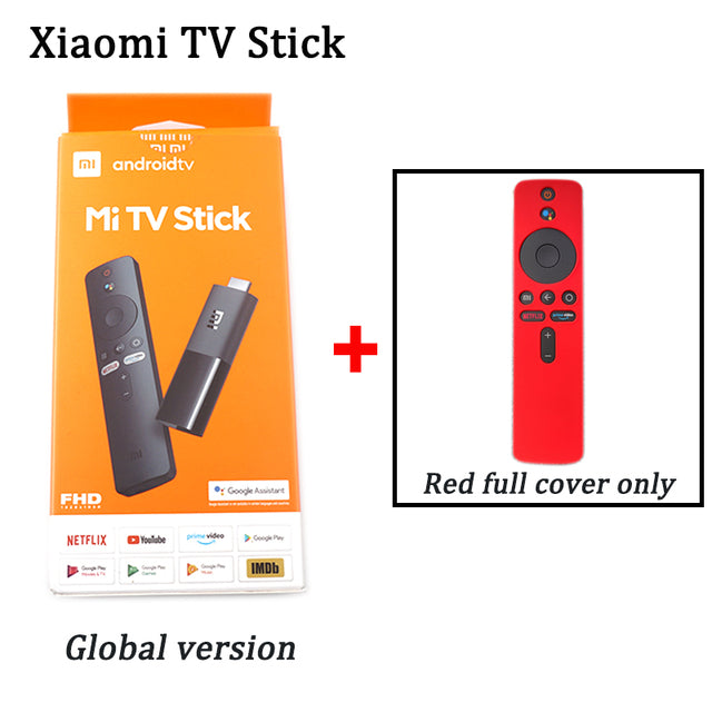 Xiaomi Mi TV Stick Global Version Android TV FHD HDR Quad Core HDMI-compatible 1GB+8GB Bluetooth Wifi Netflix Google Assistant
