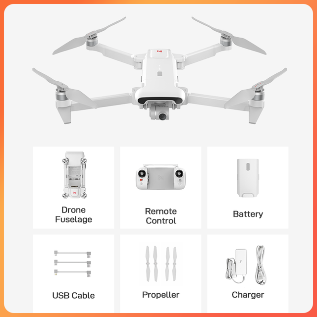 FIMI X8SE 2022 Camera Drone 4K professional Quadcopter camera RC Helicopter 10KM FPV 3-axis Gimbal 4K Camera GPS RC Drone New