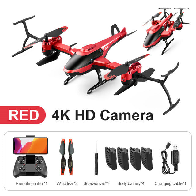 2021 New 4DRC V10 RC Mini Drone 4k profesional HD Camera WIFI Fpv Drones With Camera HD 4K RC Helicopters Quadcopter Dron Toys