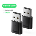 UGREEN USB Bluetooth 5.0 Dongle Adapter 4.0 for PC Speaker Wireless Mouse Music Audio Receiver Transmitter aptx Bluetooth 5.0