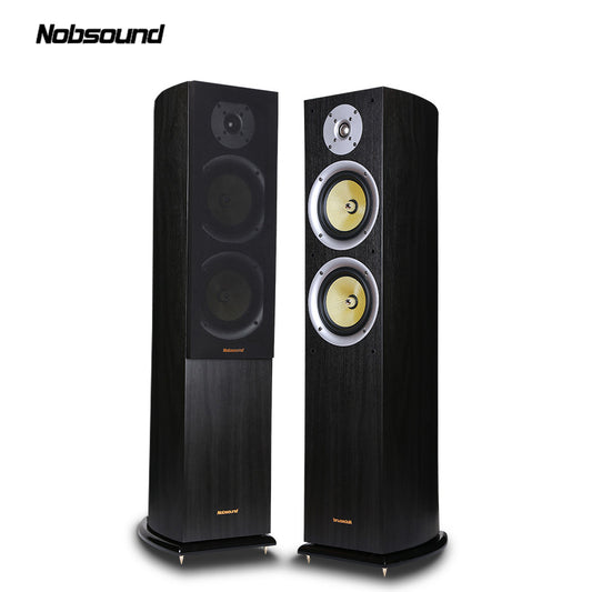 Nobsound VF701 Wood 150W Floor-Standing Speakers 2.0 HiFi Column Sound 6.5 inch speaker Home Professional speakers